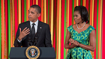 Obama family, Ramadan podcasts, Spotify collaboration, Muslim voices HD wallpaper