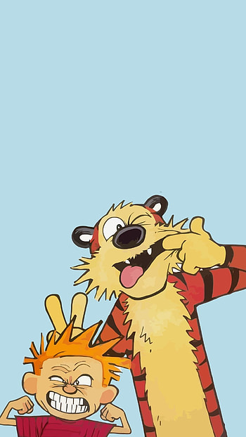 .wiki-Calvin-and-Hobbes---- HD phone wallpaper