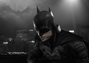 The Batman Grey, the-batman, batman, superheroes, artwork, artist, artstation HD wallpaper
