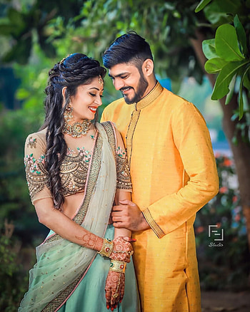 Indian wedding graphy couples, Bridal Couple HD phone wallpaper
