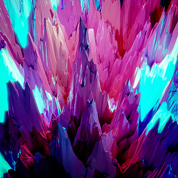 Abstract, Rocks, 3D, Acute, Sharp HD phone wallpaper