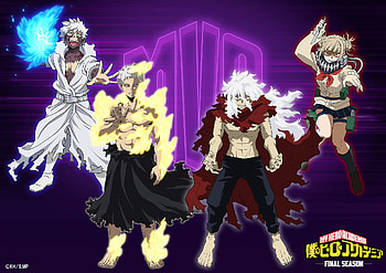 Villains United: Tomura Shigaraki, All For One & Himiko Toga, Anime, My Hero Academia, Tomura Shigaraki, All For One (Boku No Hero Academia), Himiko Toga HD wallpaper