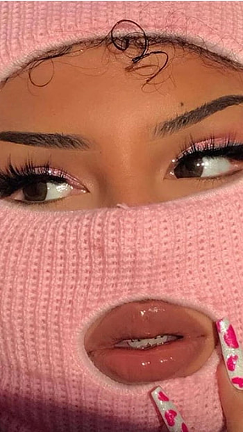 Baddie Pink, Bad Girl, Makeup HD phone wallpaper