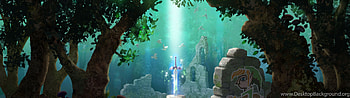 Zelda Dual Monitor, Legend of Zelda Dual Screen HD wallpaper