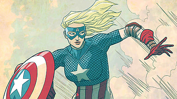 Lady Captain America, captain-america, superheroes, artwork, artist, digital-art, behance HD wallpaper
