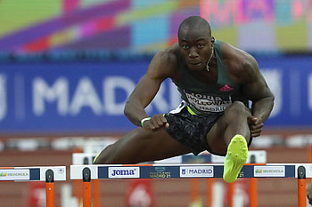 Grant Holloway, Hurdling HD wallpaper