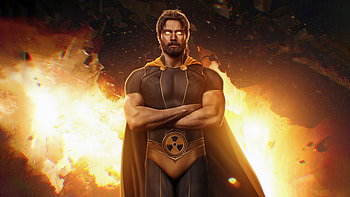 Henry Cavill As Hyperion Titan, henry-cavill, superheroes, artist, artwork, digital-art HD wallpaper