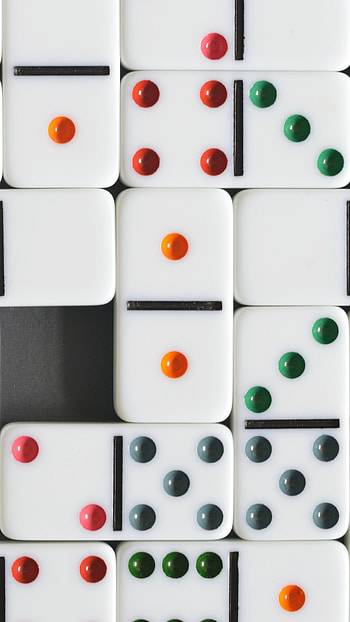 Plastic, Dominoes HD phone wallpaper