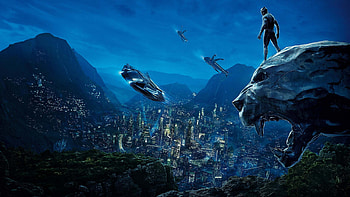 Black Panther movie, 1440p resolution HD wallpaper