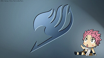 FAIRY TAIL Logo, blue, elegant, anime, fairy tail, little natsu HD wallpaper
