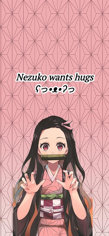 Nezuko wants a hug HD phone wallpaper