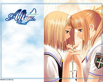 cute girls ,After Sweet Kiss,4, cute girls, after sweet kiss, 4 HD wallpaper