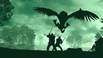 Minimal The Witcher 3, the-witcher-3, games, ps4-games, xbox-games, pc-games, 2023-games, games, minimalism, minimalist HD wallpaper