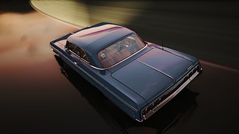 Assetto Corsa Chevrolet Impala Willow Springs, video game, Willow Springs, Assetto Corsa HD wallpaper