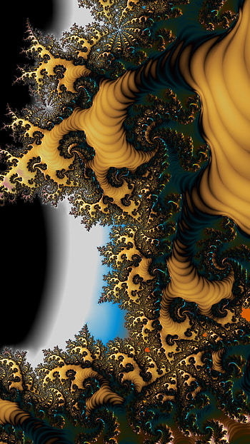 Vertical Fractal Background for Smart, pattern, psychedelic, trippy, Abstract, fractal HD phone wallpaper