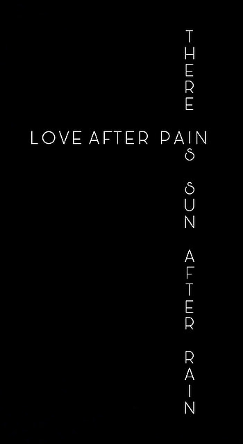 Love Pain rain, _caption HD phone wallpaper