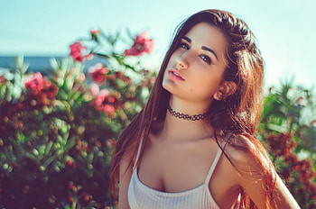 Model, girl, women, hair HD wallpaper