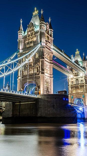 London Bridge, Night graphy, ultra , Mobile HD phone wallpaper
