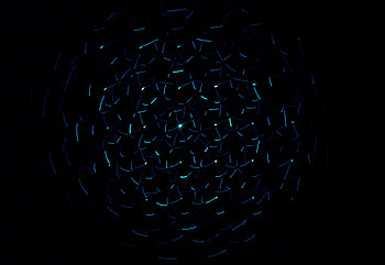 Dark, Circles, Shine, Light, Dark Background, Neon HD wallpaper