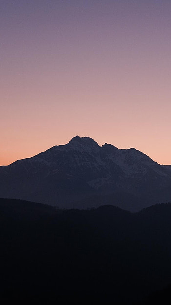 Clean, Mountain View, Shadow HD phone wallpaper