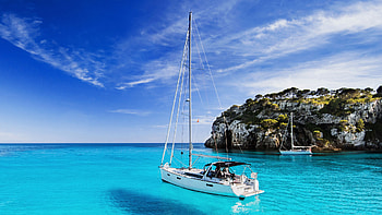Tranvorschlge, Segelrevier Mallorca HD wallpaper