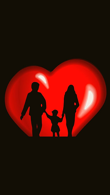 Mom Dad, Love HD phone wallpaper