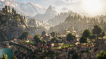 Pax Dei Medieval Village - Video Game, video game, Pax Dei, medieval HD wallpaper