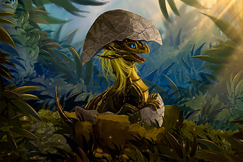 Art, Dragon, Being, Creature, Shell, Egg HD wallpaper