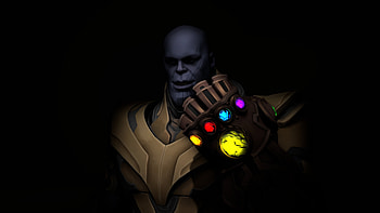 Thanos, video game, villain, dark, Fortnite HD wallpaper