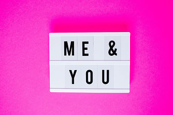 Words, Inscription, Me And You HD wallpaper
