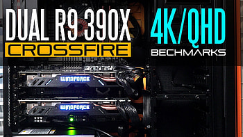 Overclocked Dual R9 390X /AMD FX 9590 Gaming Rig - / Ultra Wide Q Benchmarks - YouTube HD wallpaper