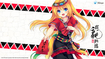 cute red, other, sexy, girls, anime HD wallpaper