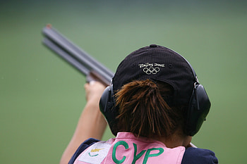 Beijing 2008 Olympics, Skeet Shooting HD wallpaper