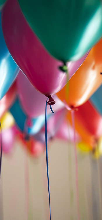 Colorful balloons , , Birtay decoration, Party HD phone wallpaper