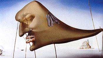 Sleep, Salvador Dali HD wallpaper