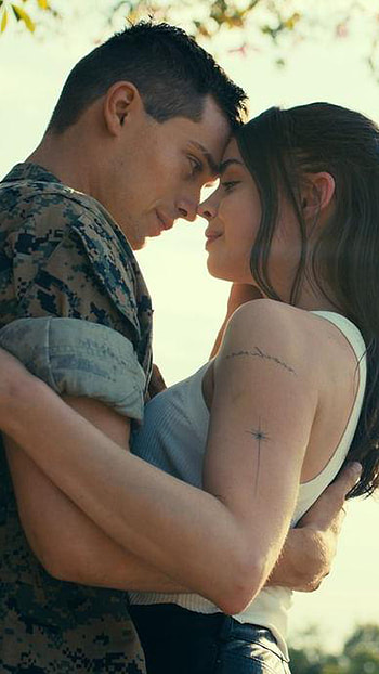 Purple hearts, love, people_in_nature, sky, couple, sofia_carson, movie, purple_hearts, luke_and_cassie, nicholas_galitzine, netflix HD phone wallpaper
