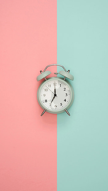 Cute, Miniature Watch, Pink And Blue HD phone wallpaper