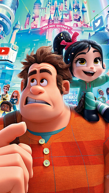 Wreck-It Ralph, Ralph Breaks the Internet, Vanellope Von, Disney HD phone wallpaper