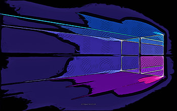 Windows 10 Logo, , vector art, Windows 10 drawing, creative art, Windows 10 art, vector drawing, Windows 10, grunge art, Windows HD wallpaper