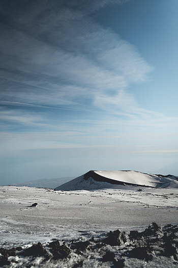 Winter, Nature, Snow, Mountain, Hill HD phone wallpaper