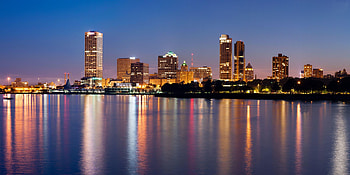 Milwaukee Skyline, Travels, City , Buildings HD wallpaper