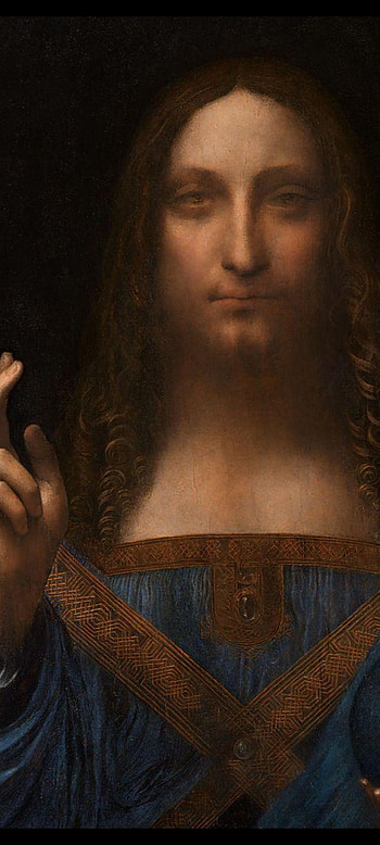 Salvator Mundi, Leonardo Da Vinci, famous, painting HD phone wallpaper