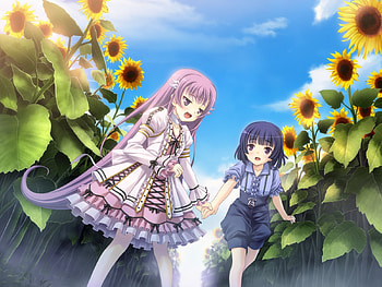 Anime, cute, game, cg HD wallpaper
