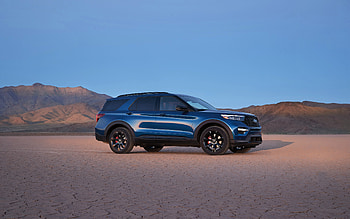 Ford Explorer ST, , desert, 2021 cars, offroad, side view, 2021 Ford Explorer, american cars, Ford HD wallpaper