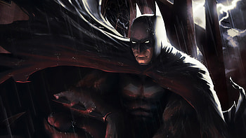 Art Dark Knight, batman, superheroes, digital-art, artwork, deviantart HD wallpaper