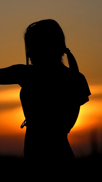 Girl Shadow, Sad, Girl HD phone wallpaper