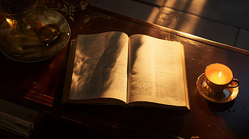 Candlelit Reading - Cozy Book Ambience, man made, book HD wallpaper