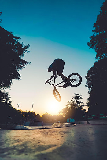 Sports, Human, Person, Bounce, Jump, Bicycle, Bmx, Bmm HD phone wallpaper