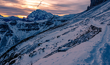 Nature, Snow, Mountain, Vertex, Tops, Mountain Range, Massif, Tre Cime Di Lavaredo, Tre-Chime Di Lavaredo HD wallpaper