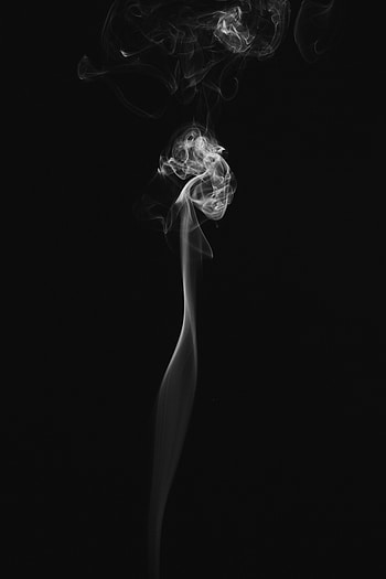 Abstract, Smoke, Dark, Darkness, Bw, Chb, Clots HD phone wallpaper